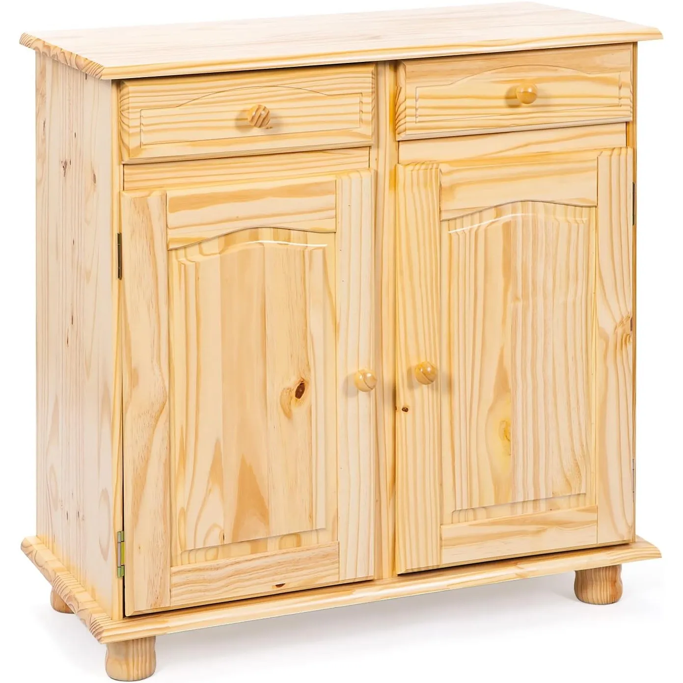 Inter Link – Landhausstil Kommode – Sideboard – Sideboard Buffet – Landhausstil – Beistellschrank - Kiefer massiv – 2 T…