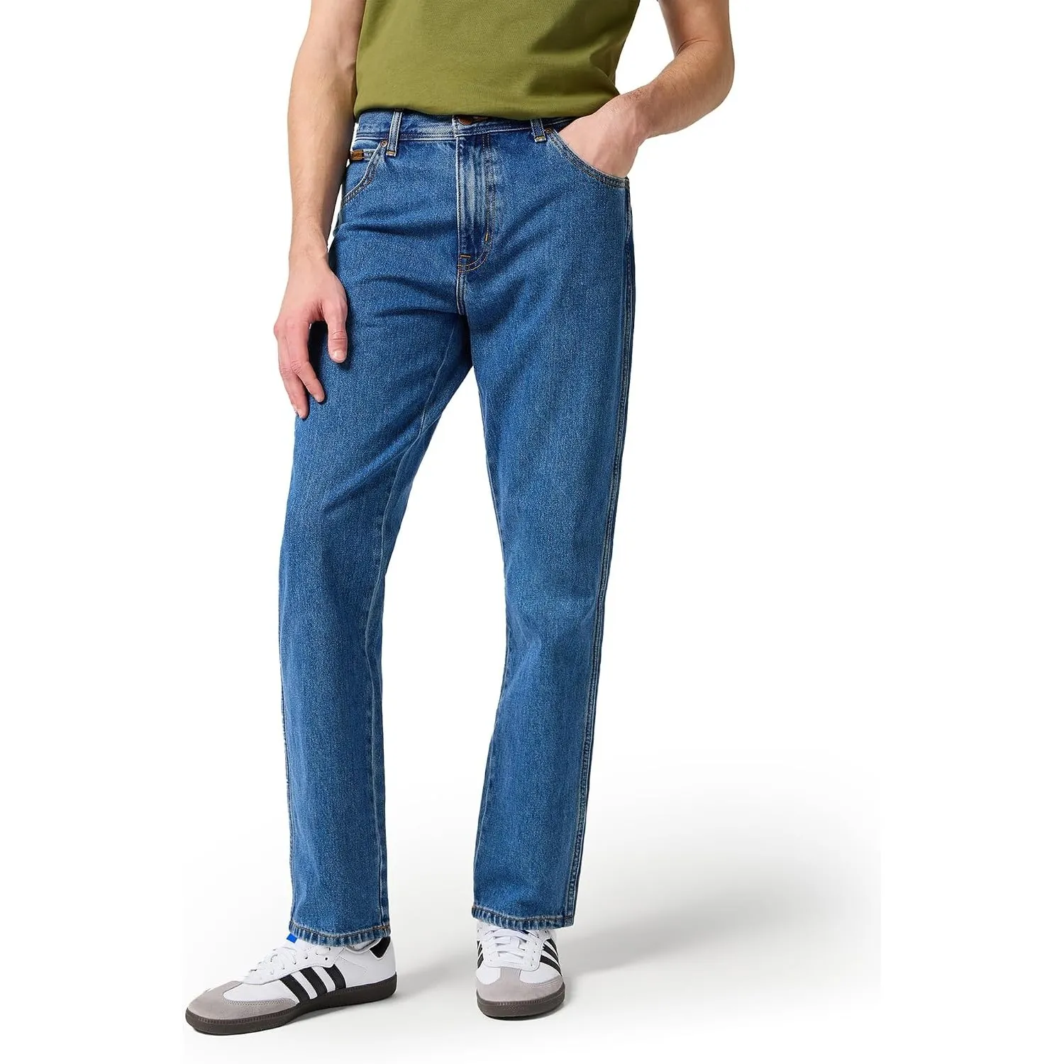 Wrangler - Jeans Herren - Authentic Straight Fit - Texas - Darkstone