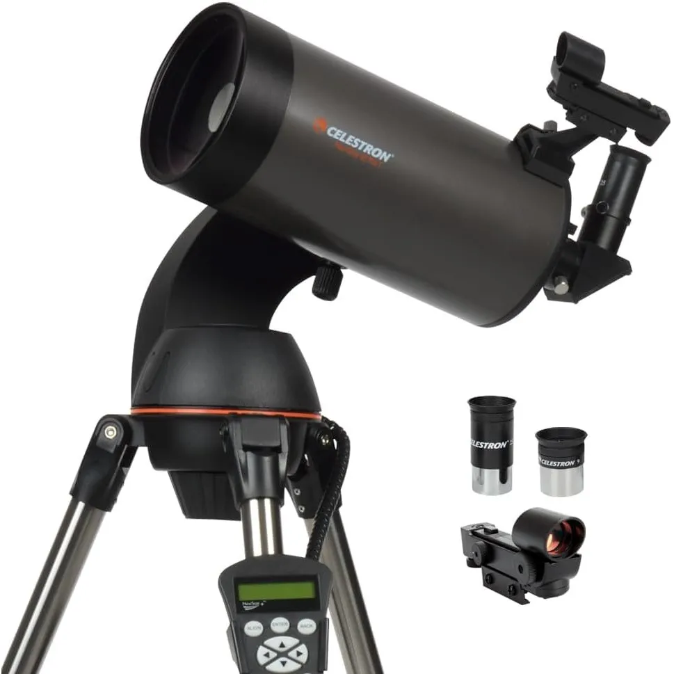 Celestron 22097 NexStar 127SLT-Mak Portable Computerised Maksutov-Cassegrain Telescope, Grey