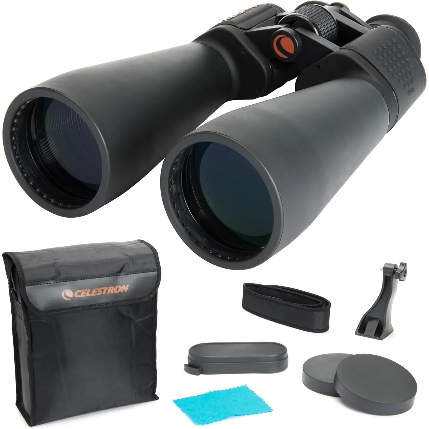 Celestron 71008 SkyMaster 25x70mm Porro Prism Binoculars with Multi-Coated Lens, BaK-4 Prism Glass and Carry Case, Black