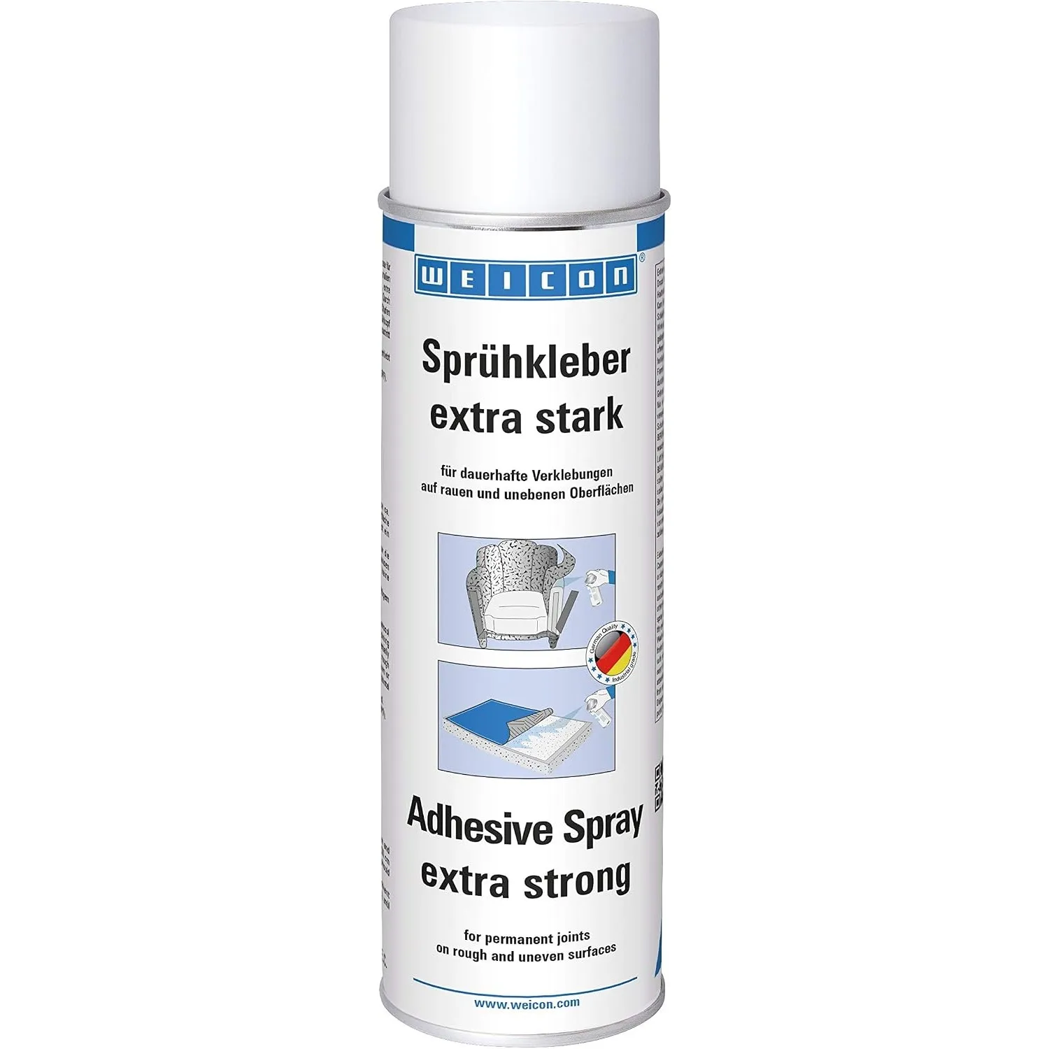 WEICON Sprühkleber extra stark, farblos, 500 ml