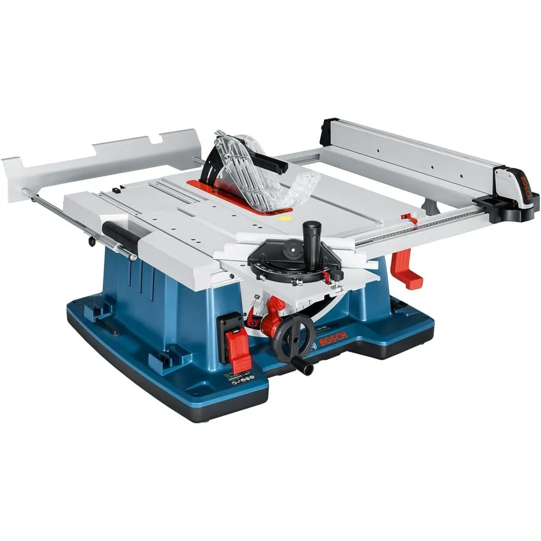 Bosch Professional Tischkreissäge GTS 10 XC (Sägeblatt-Ø: 254 mm, Sägeblattbohr-Ø: 30mm inkl. Absaugadapter, Parallelan…