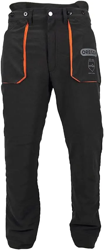 Oregon Yukon Kettensägen-Schnittschutzhose, Typ A Klasse 1, Größe XL (EU 54-56) (295435/XL