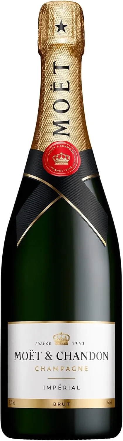 Moët & Chandon Impérial Brut Champagner, 75cl | Ikone aus der Champagne | Elegant, frisch & fruchtig | Feine Perlage | …