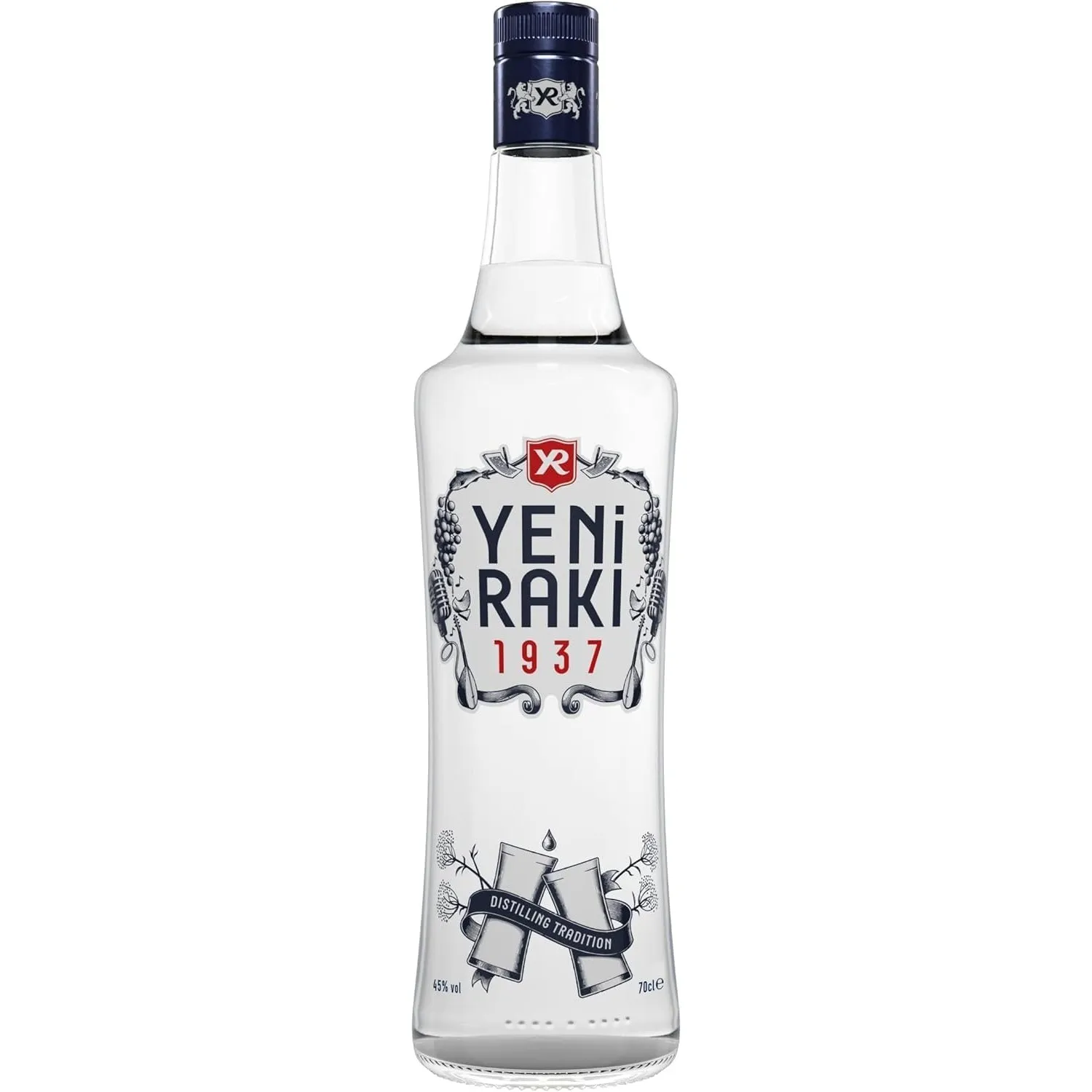 Yeni Rakı 1937 70cl | 45% Vol. | Nr.1 Rakı-Marke der Welt | Premium Türkischer Anislikör | 500 Jahre Rakı-Kultur | Prei…