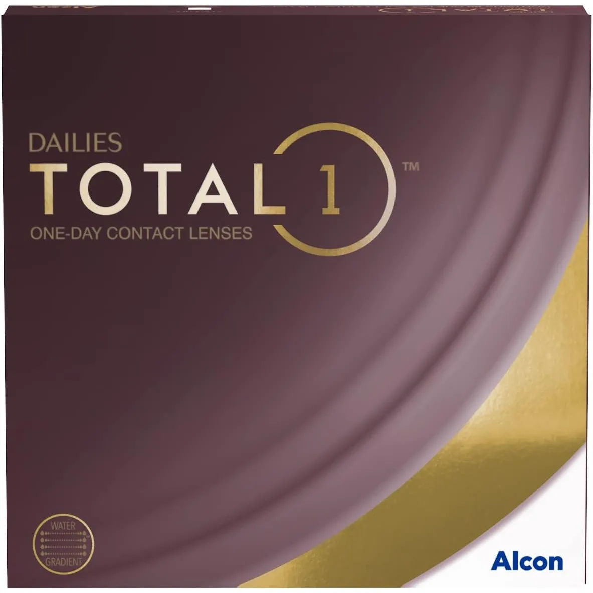 Dailies Total 1 Tageslinsen weich, 90 Stück / BC 8.5 mm / DIA 14.1 / -2,75 Dioptrien