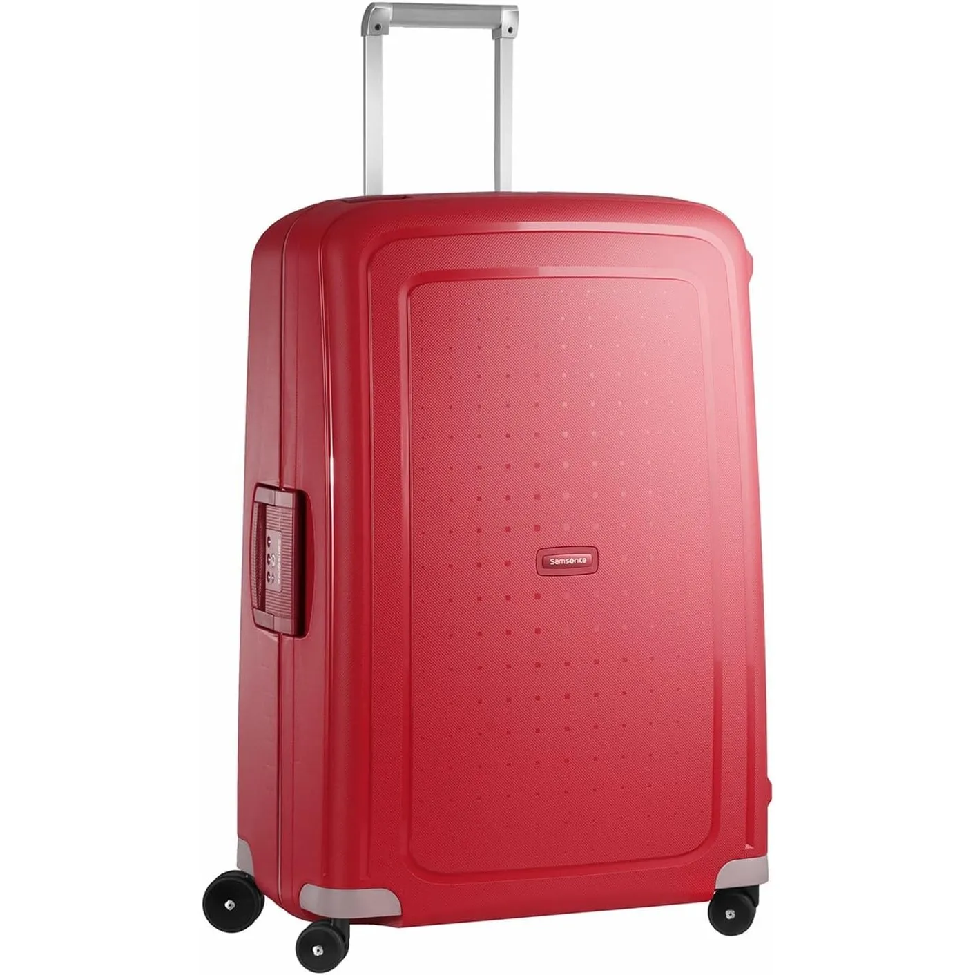 Samsonite S'Cure - Spinner L Koffer, L 75 cm, 102 L, Rot (Crimson Red)