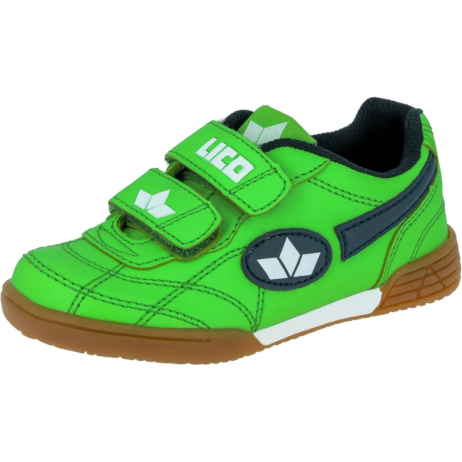 Lico Unisex Kinder Bernie V Hallenturnschuhe(Klettverschlüsse können variieren)