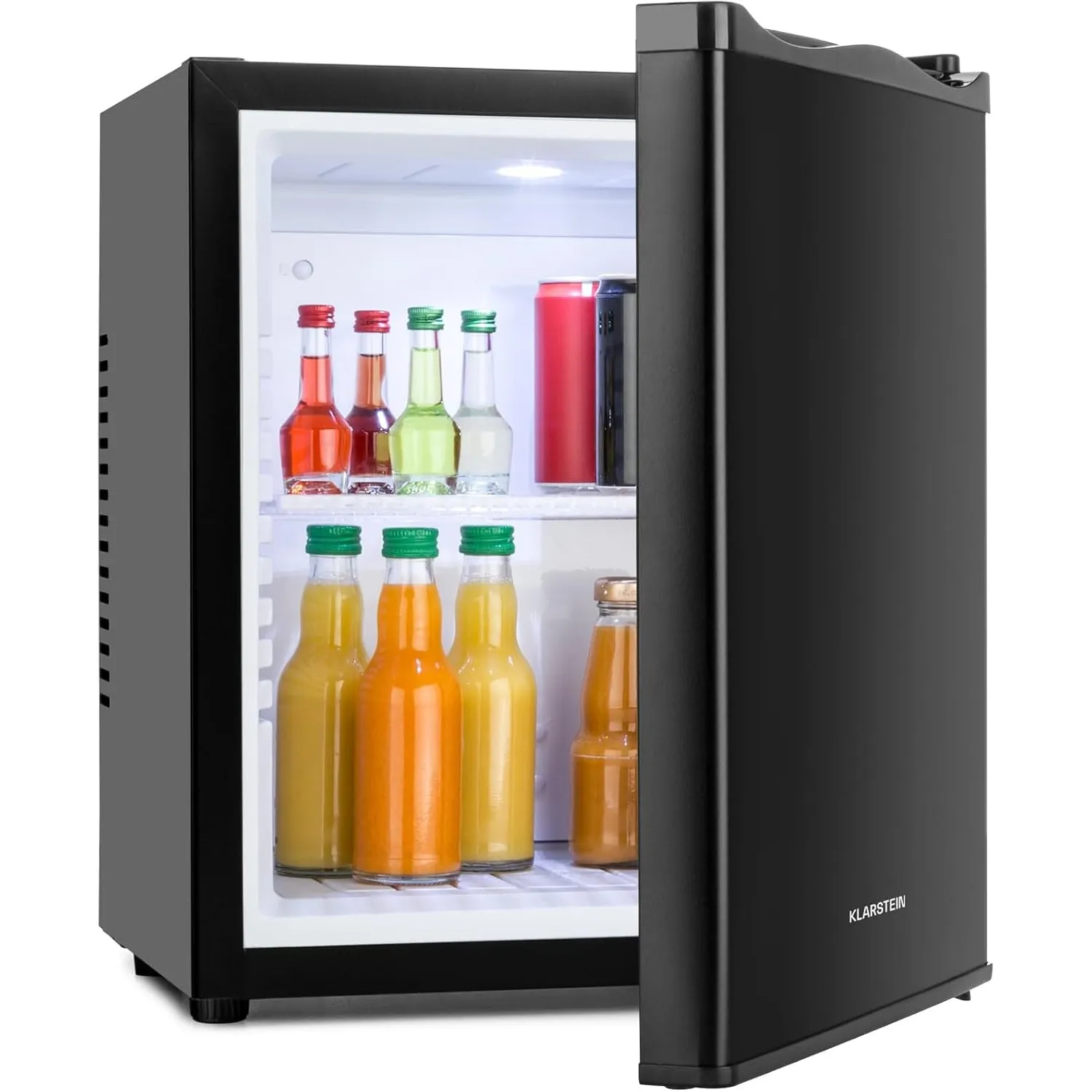 Klarstein Mini Kühlschrank für Zimmer, 23L, für Getränke & Kosmetik, Kleine Minibar, Leise, Verstellbare Ablage, Kleine…