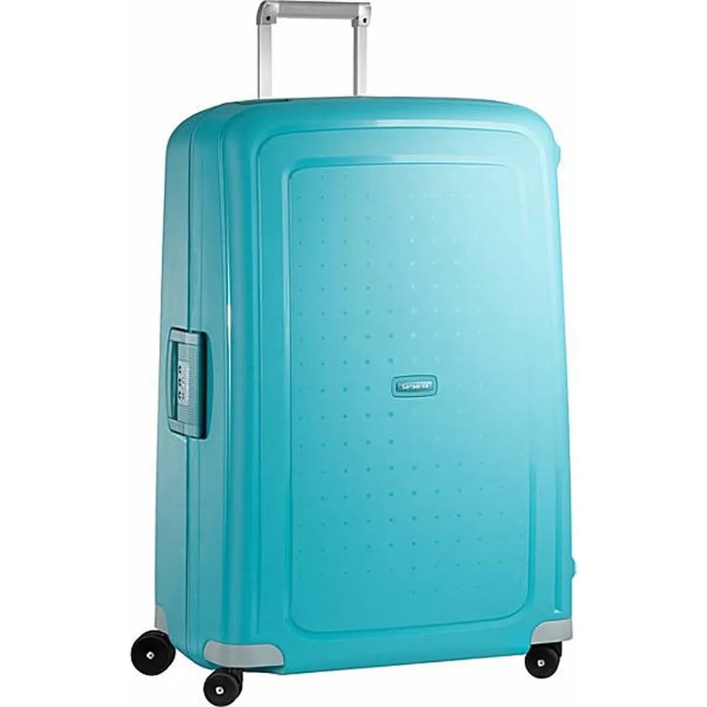 Samsonite S'Cure - Spinner S, Handgepäck, S (55 cm), 34 L, Blau (Aqua Blue)