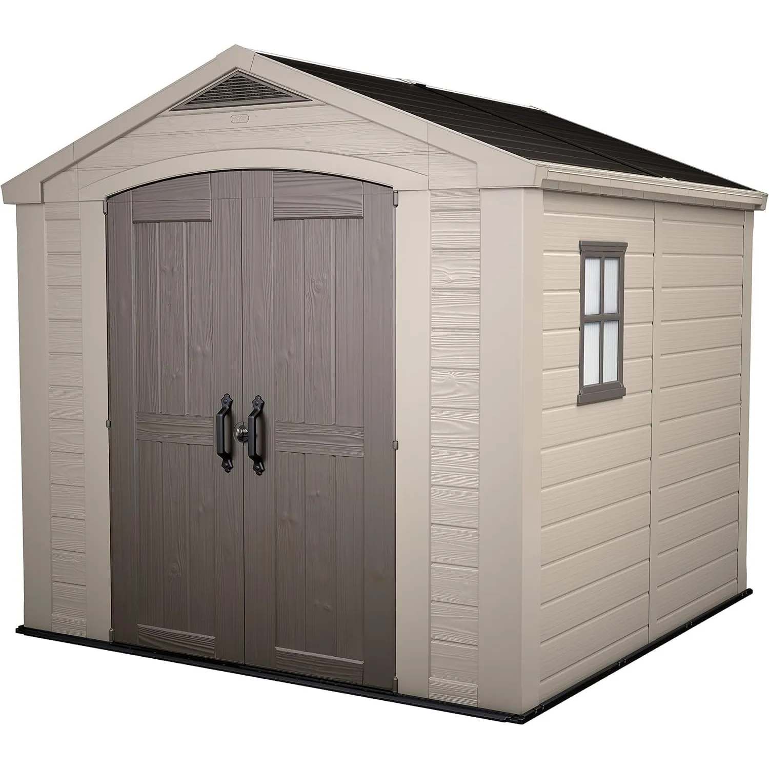 Keter Gerätehaus, Beige/Taupe, 8 x 8