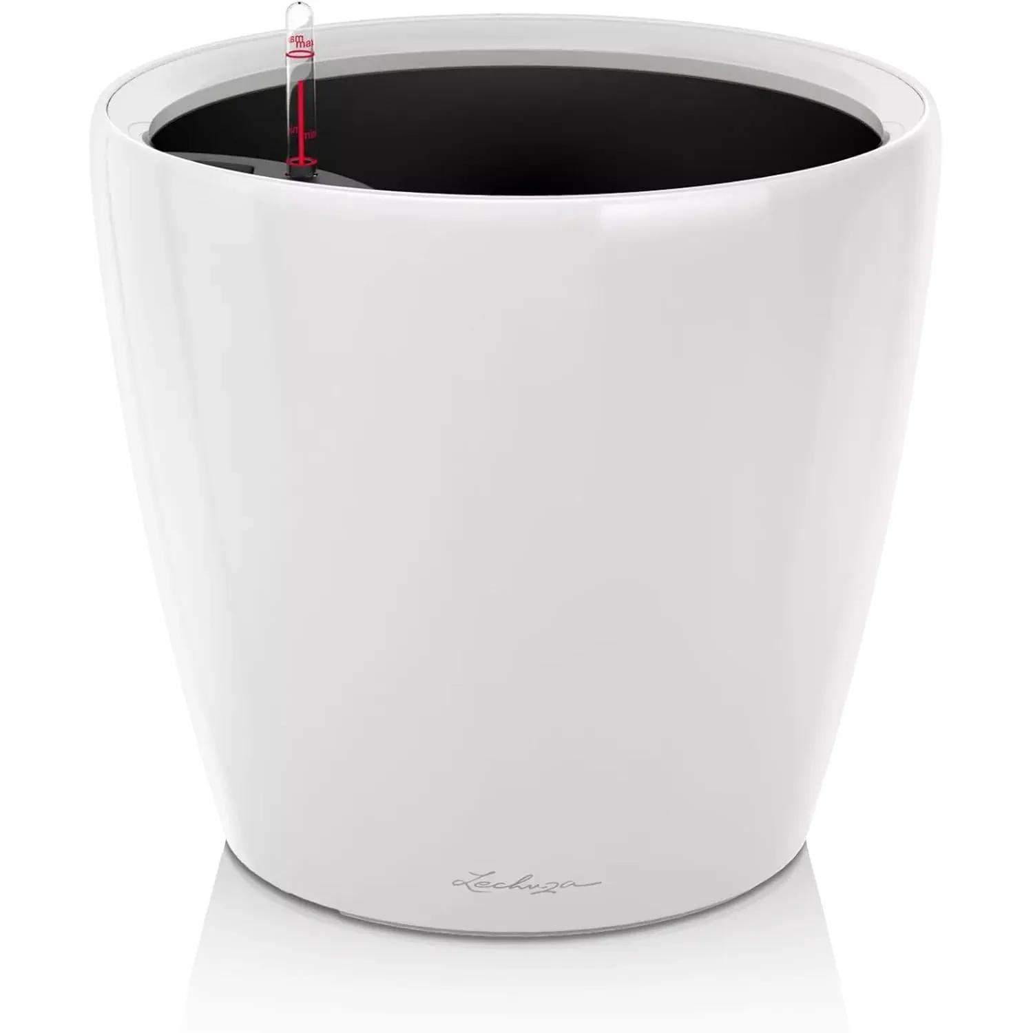 LECHUZA CLASSICO Premium LS 43 weiß hochglanz 16080