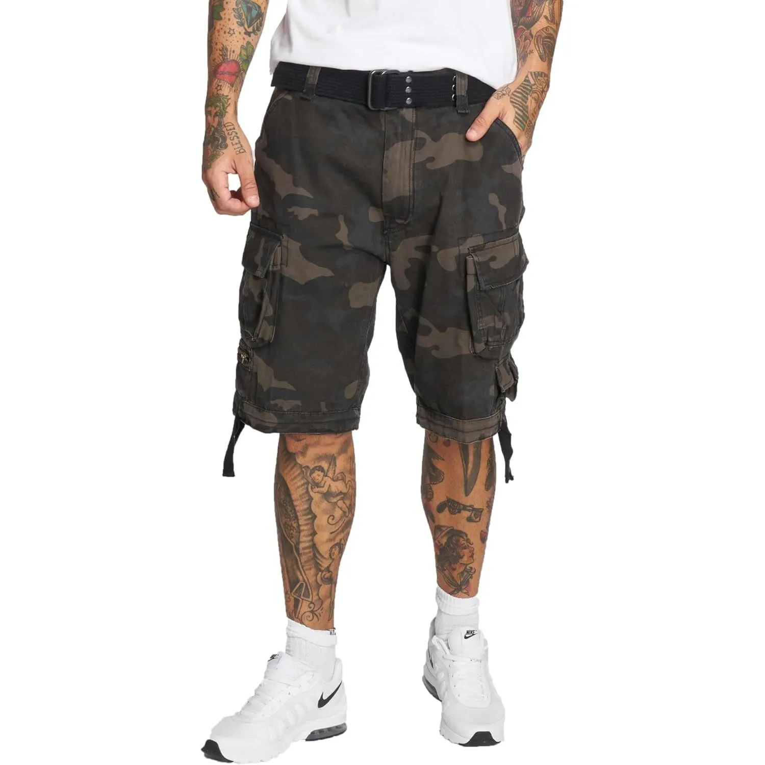 Brandit Herren Savage Vintage Cargo Shorts | mehrere Artikel- und Farbvarianten, Größen S bis 7XL, klassische Vintage C…