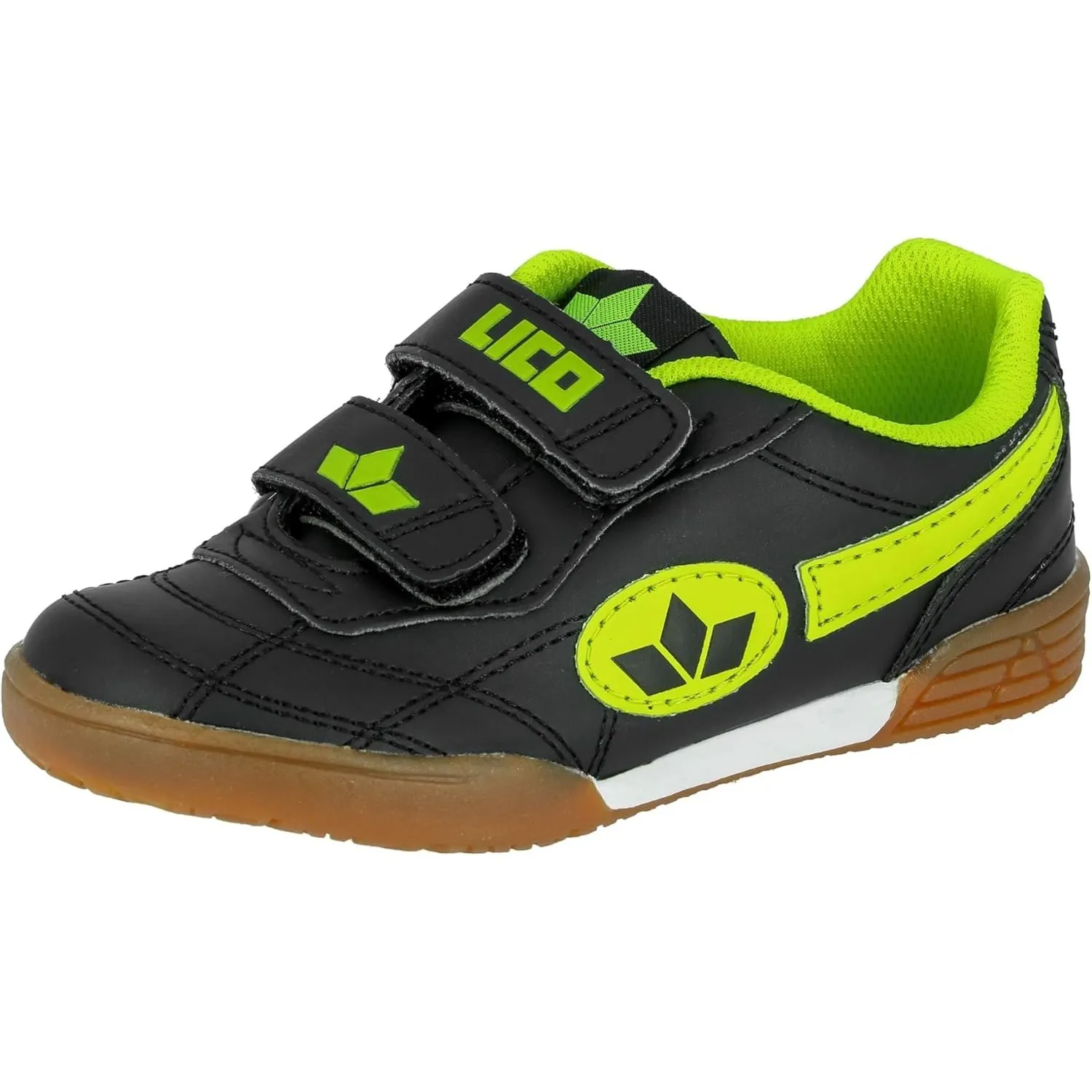 Lico Unisex Kinder Bernie V Hallenturnschuhe(Klettverschlüsse können variieren)