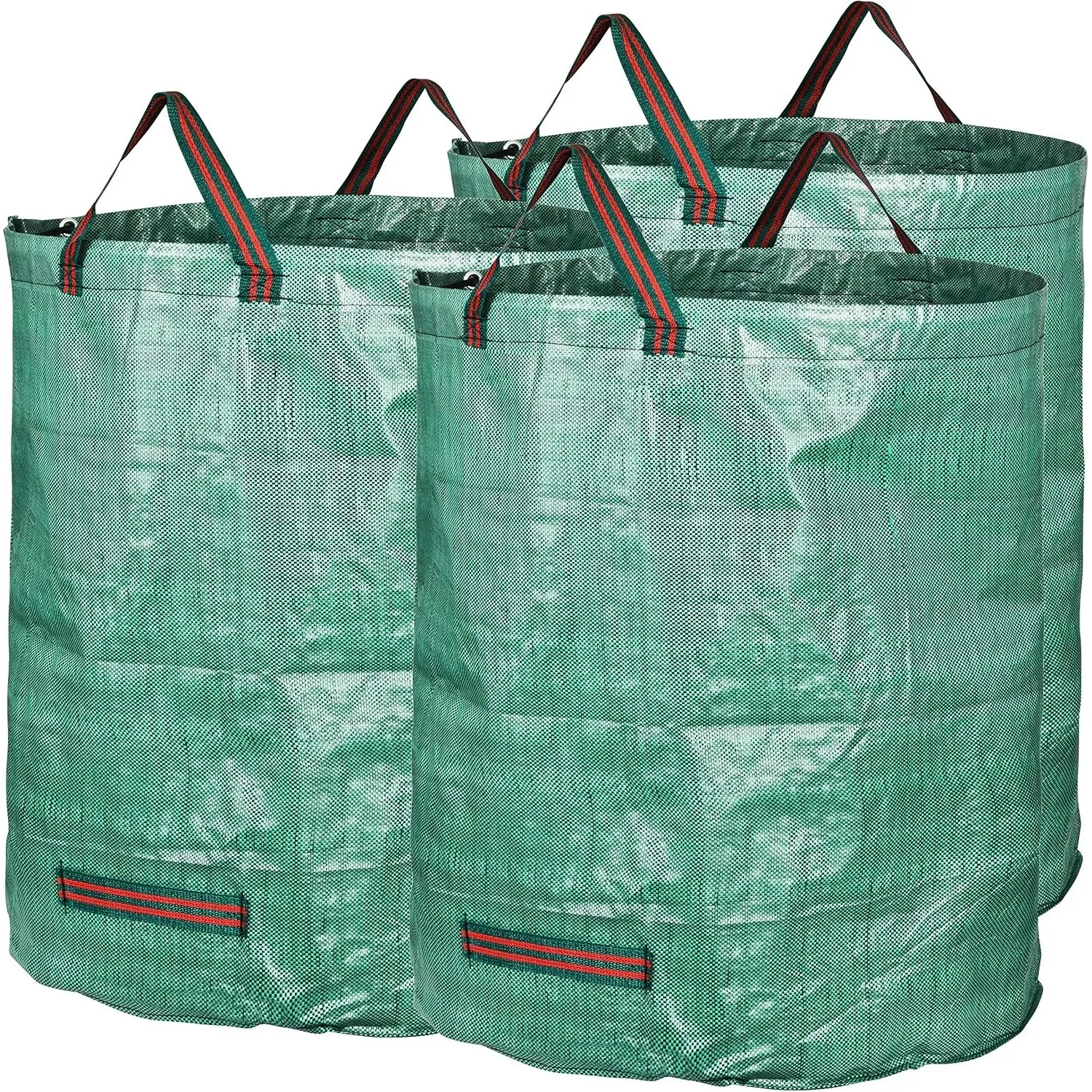 GardenMate 3X 272l Gartensack Laubsack Gartenabfallsack stabil - Gartensäcke für Gartenabfälle - Laubsäcke Rasenschnitt…