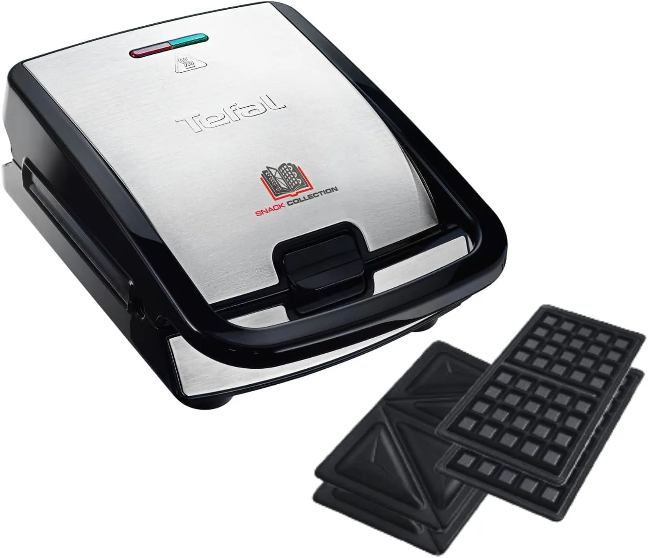 Tefal Snack Collection Sandwich- und Waffelmaker, antihaftbeschichtete Platten, spülmaschinengeeignet, erweiterbar, 700…