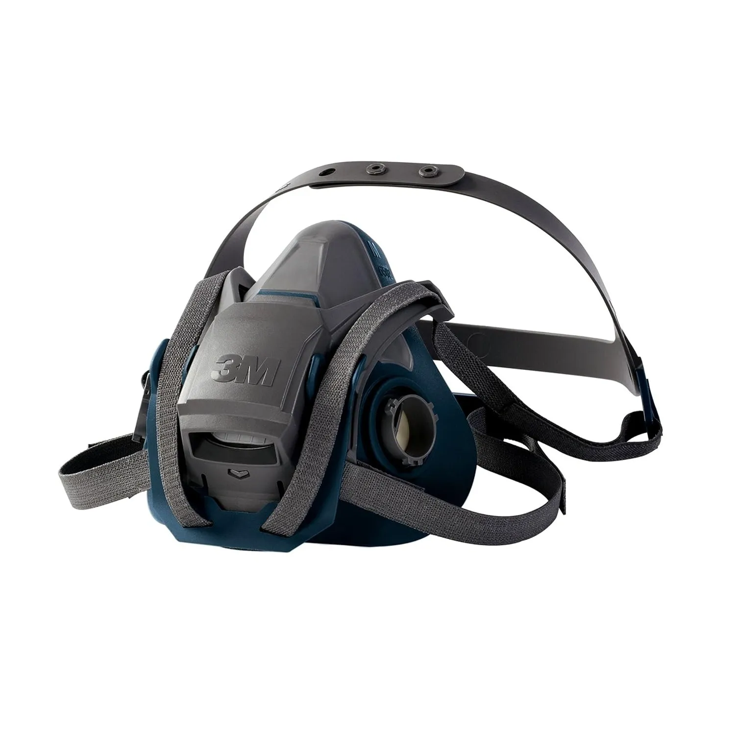 3M Atemschutz-Halbmaske 6502QL – Atemmaske mit Cool-Flow Ausatemventil & Quick-Release Mechanismus – Mehrwegmaske mit g…