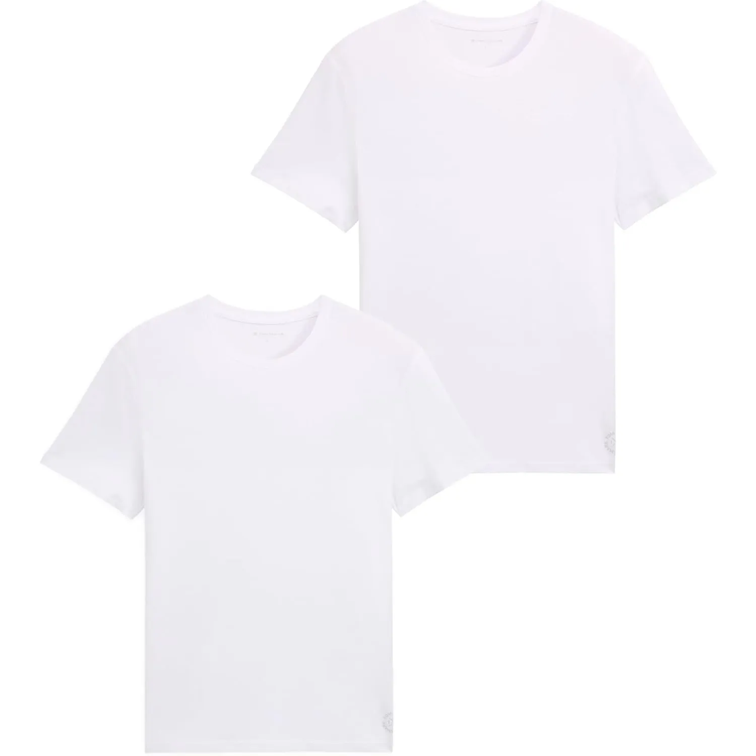 Tom Tailor Herren Doppelpack Crewneck T-Shirt