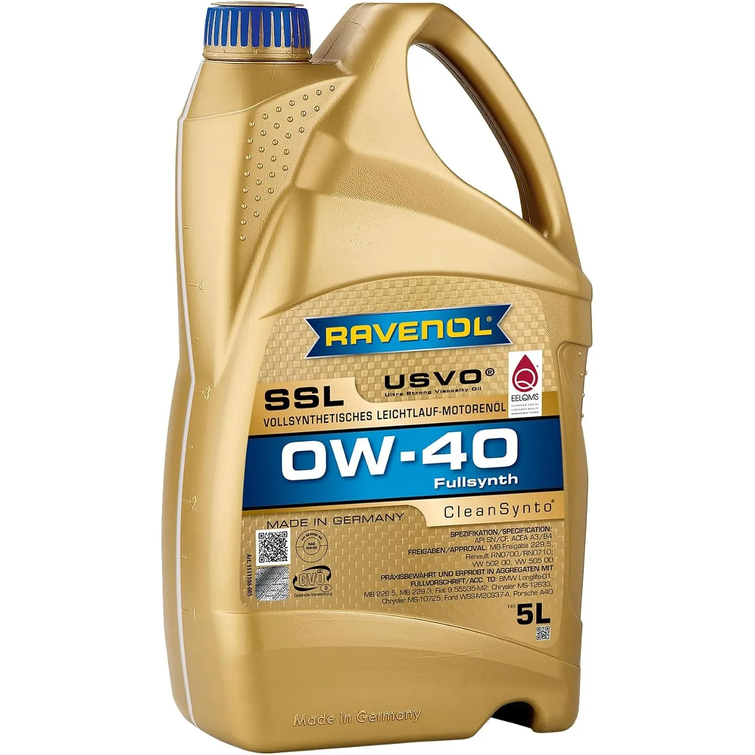 RAVENOL Super Synthetik Öl SSL SAE 0W-40