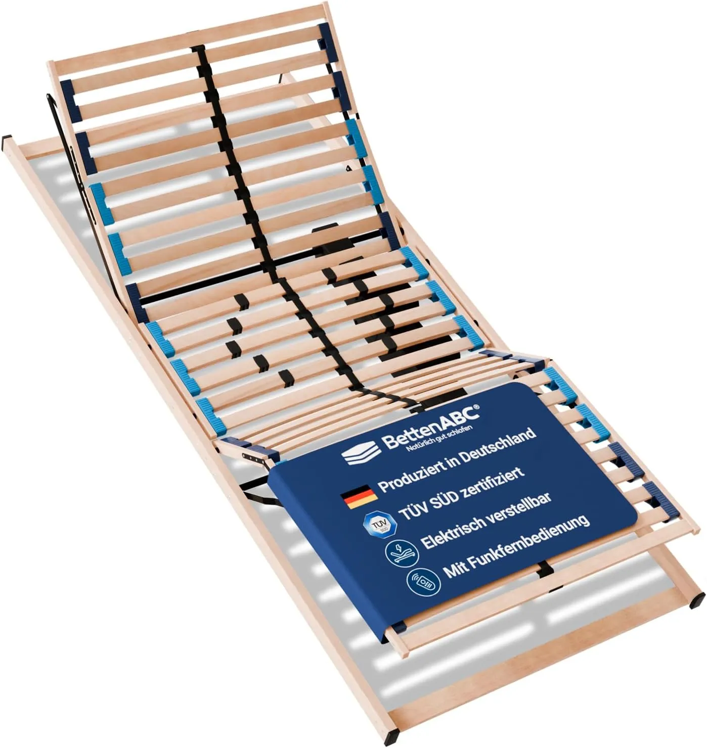 Betten-ABC Max1 Elektro-Lattenrost - 90x200cm - Lieferung per Spedition - individuelle Kopf- & Fußteilverstellung sowie…