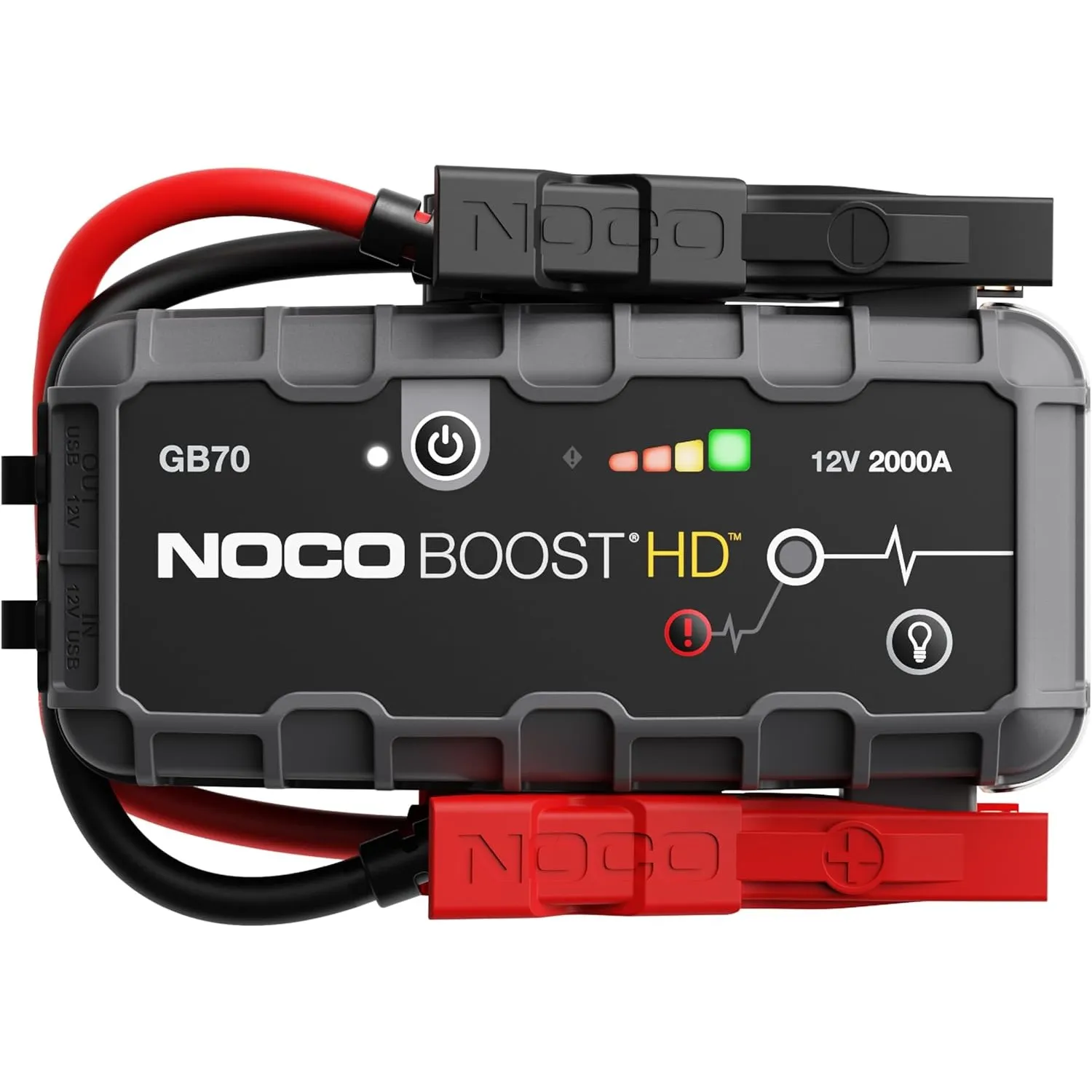 NOCO Boost GB70: 2000A UltraSafe Starthilfe Powerbank – 12V Lithium-Starthilfegerät & Starterkabel – Tragbarer Booster …