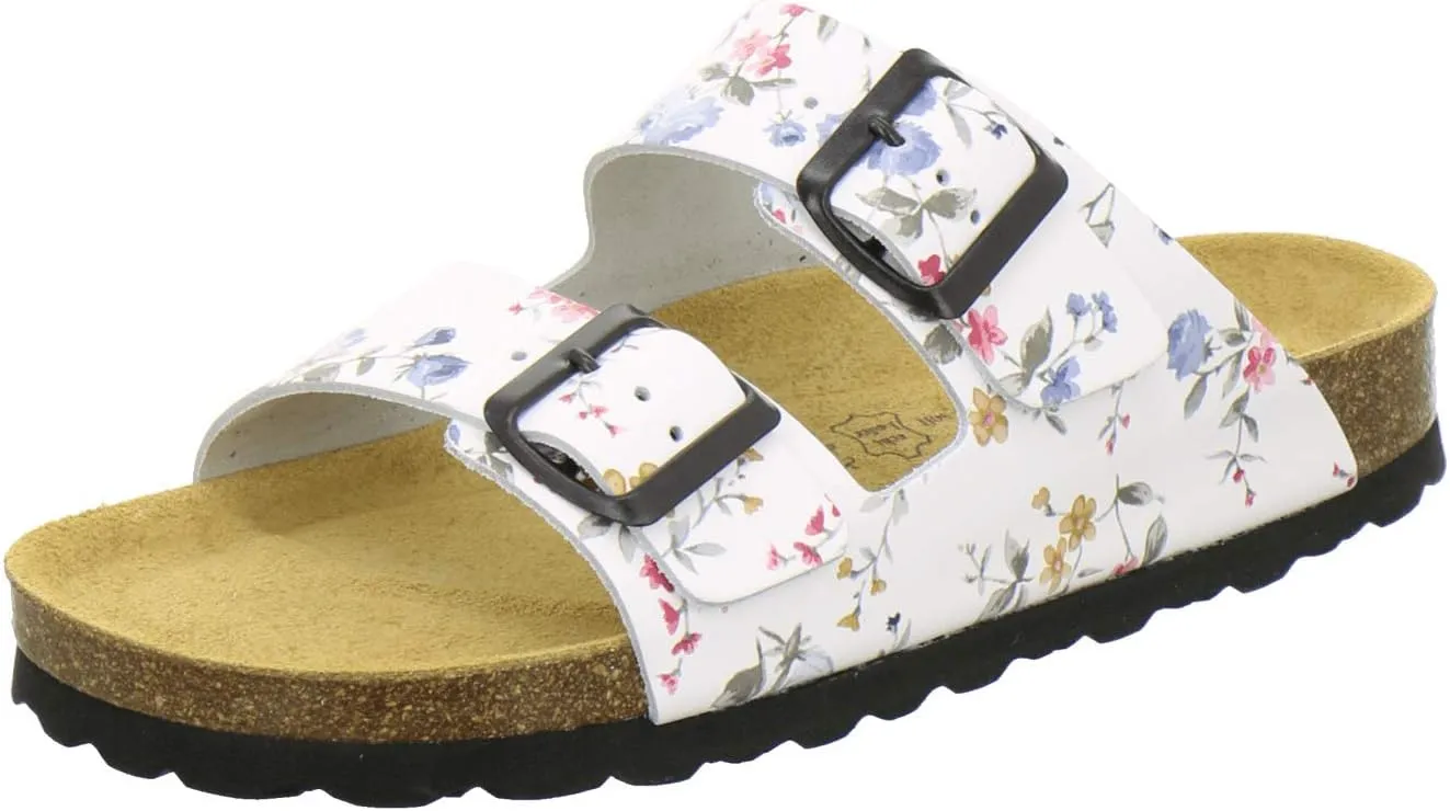 AFS-Schuhe 2100, modische Damen-Pantoletten, hochwertiges, echtes Leder, Made in Germany