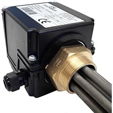 Heizpatrone 3,0 kW 230V/400V | Heizstab für Pufferspeicher & Warmwasser | Eintauchtiefe 390 mm | 1½" Gewinde | Thermost…