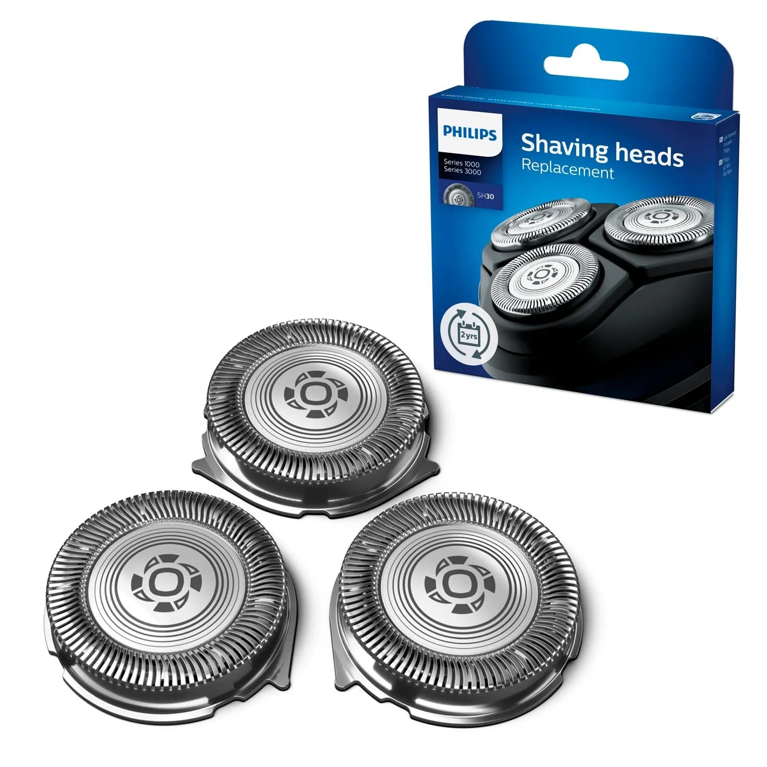 Philips Shaver Series 3000 Scherköpfe, ComfortCut-Klingen, Passend für S3000 und S1000, So wird Ihr Rasierer wieder fas…