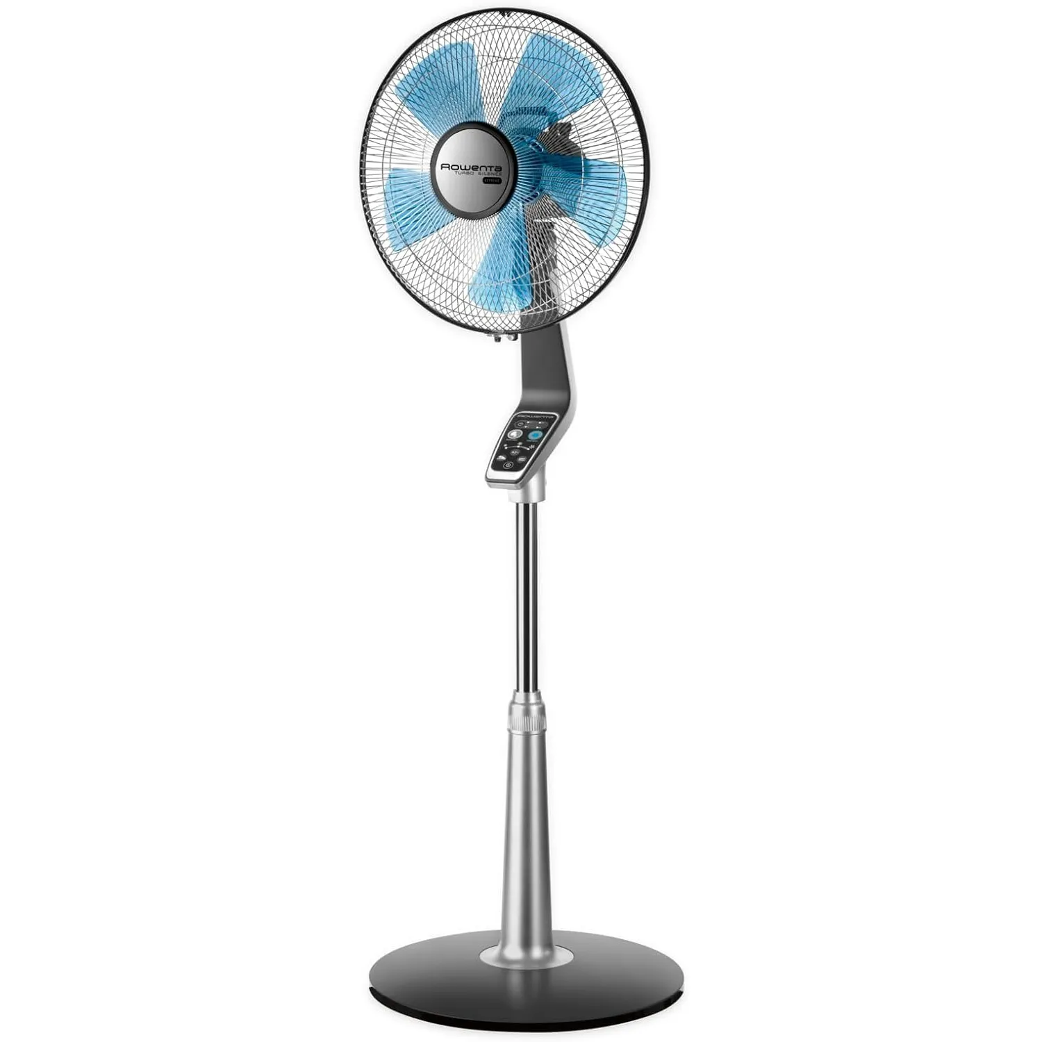 Rowenta VU5670 - Standventilator Turbo Boost Silence Extreme mit Fernbedienung, Durchmesser 40 cm, Superleise, Schwarz/…