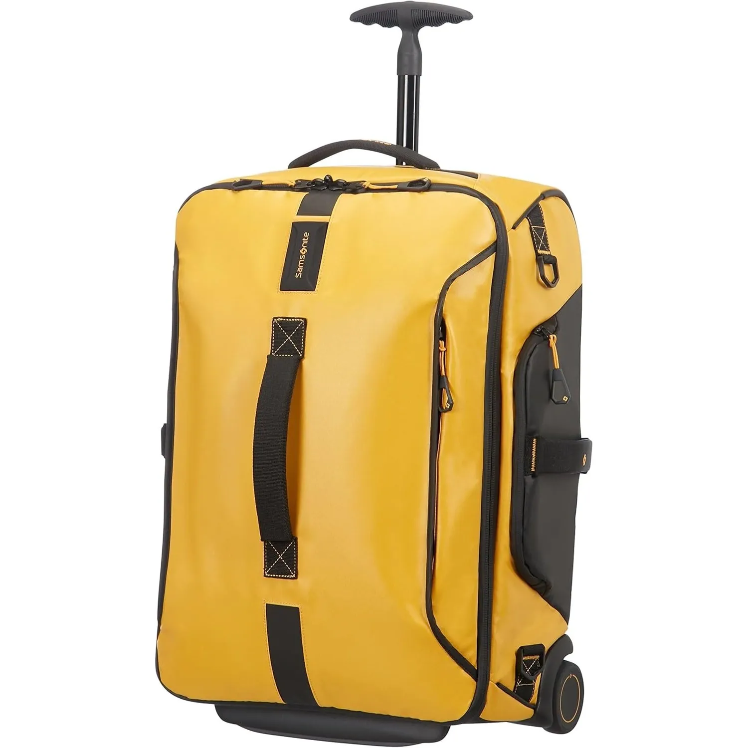 Samsonite Paradiver Light - Reisetasche/Rucksack mit 2 Rollen S, 55 cm, 51 L, Gelb