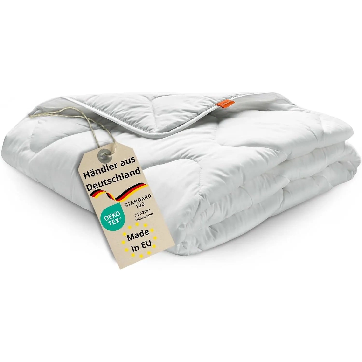 sleepling Bettdecke 155x220 cm, medium Ganzjahresdecke | 155 x 220, Decke Made in EU, OEKO-Tex 100, Waschbar 60 Grad, S…