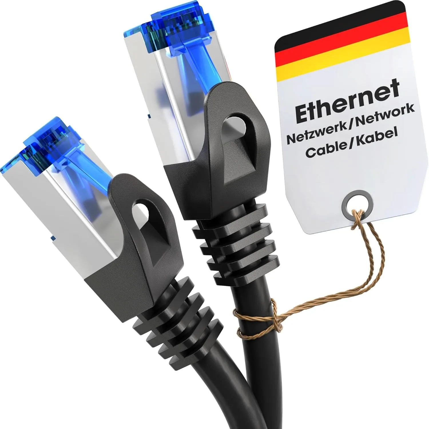 KabelDirekt – LAN-/Netzwerkkabel – 1,5m – Gigabit, RJ45, Silber | Ethernet-/Patchkabel für Gigabit-Netzwerke – verbinde…