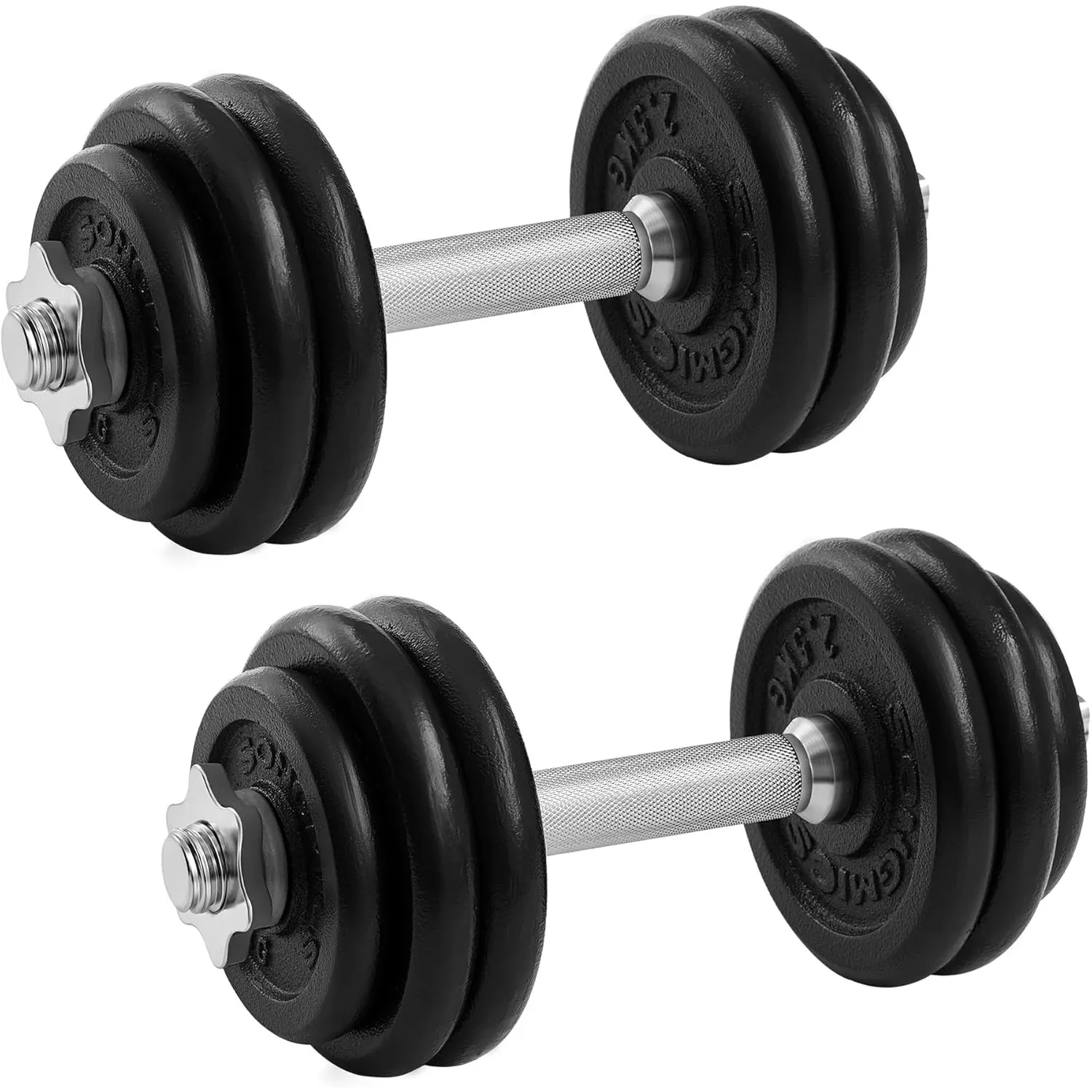 SONGMICS Hanteln, Hantelset aus Gusseisen, verstellbar, für Männer und Frauen, Workout, Fitnesstraining, Gewichtheben f…