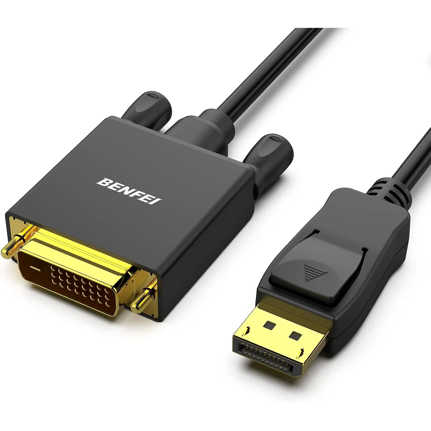 BENFEI DisplayPort-auf-DVI-Kabel, 1,8 m, DisplayPort-auf-DVI-Adapter, Stecker auf Stecker, vergoldetes Kabel für Lenovo…