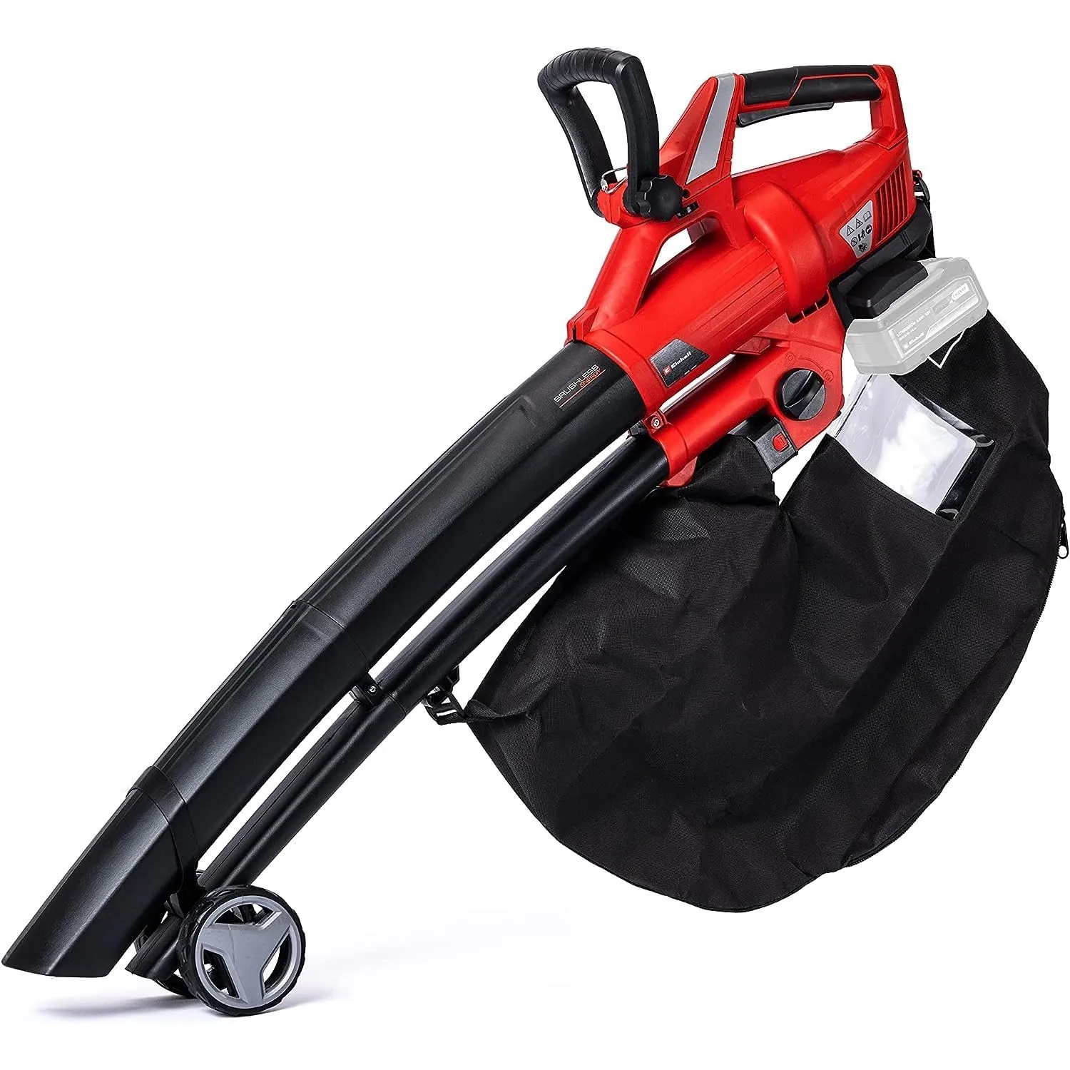 Einhell Akku-Laubsauger Laubbläser GE-CL 36 Li E-Solo | PXC | 36 V | 210 km/h Luftgeschwindigkeit | Brushless | 45-L-Fa…