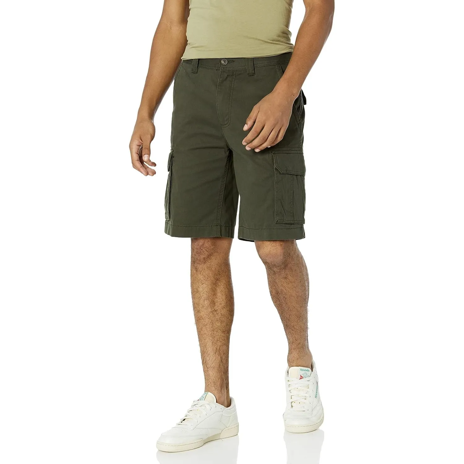 Amazon Essentials Herren Classic Fit 25cm Cargo-Shorts mit Taschen