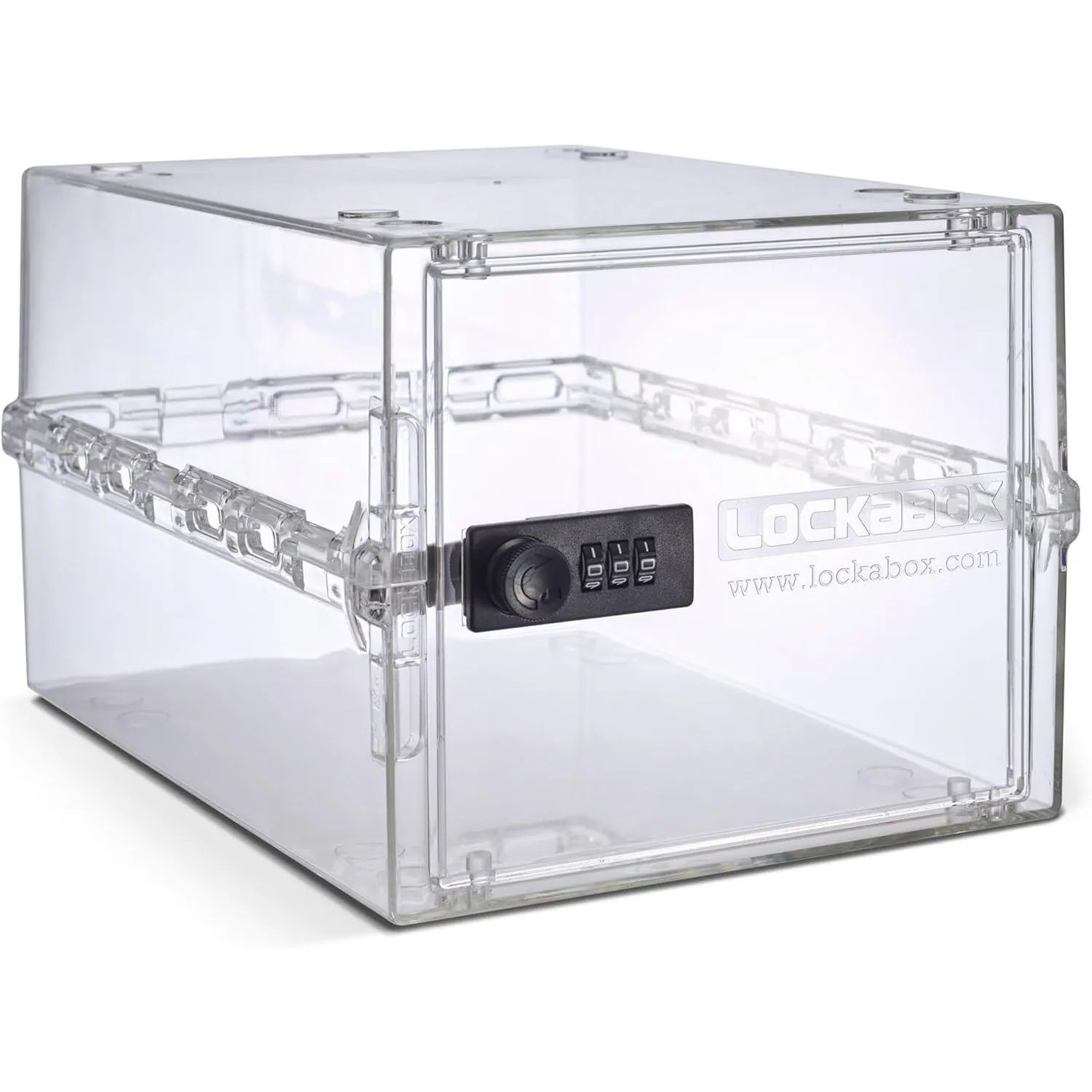 Lockabox One™ | Premium abschließbare Aufbewahrungsbox | Mittelgroße Box mit Zahlenschloss für Lebensmittel, Medikament…