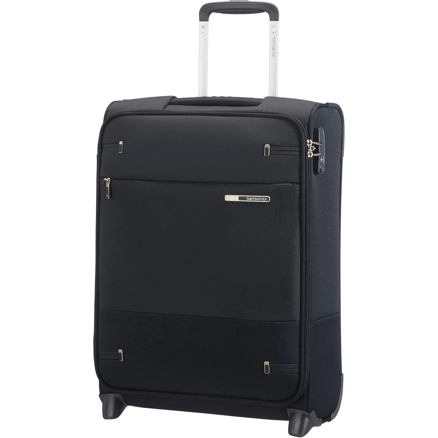 Samsonite Base Boost - Handgepäck Koffer 55 x 40 x 20 cm, mit 2 Rollen, Weichgepäck Kabinenkoffer für die meisten Airli…