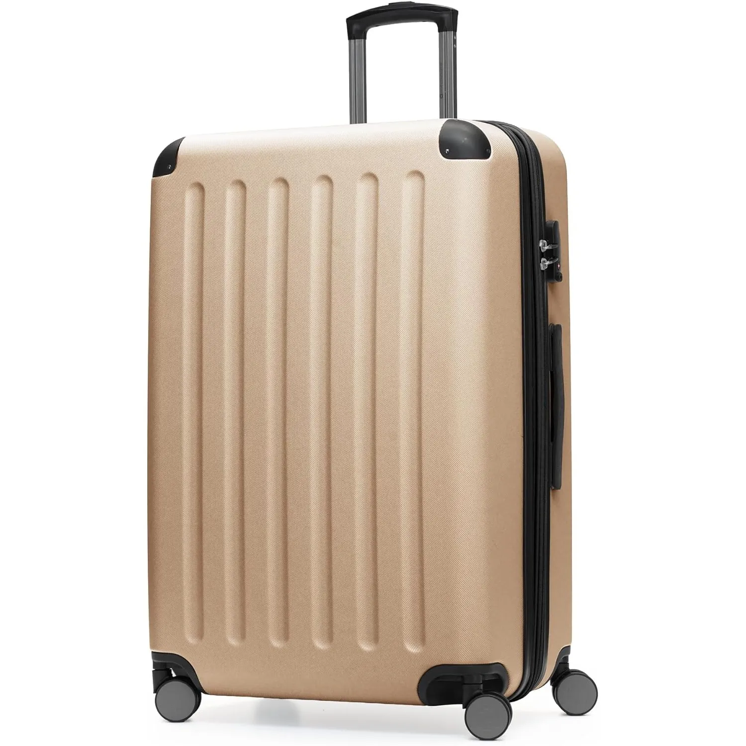Hauptstadtkoffer Spree - Großer Hartschalen-Koffer, TSA, 4 Doppel-Rollen, Trolley, Rollkoffer, Reisekoffer, Volumenerwe…