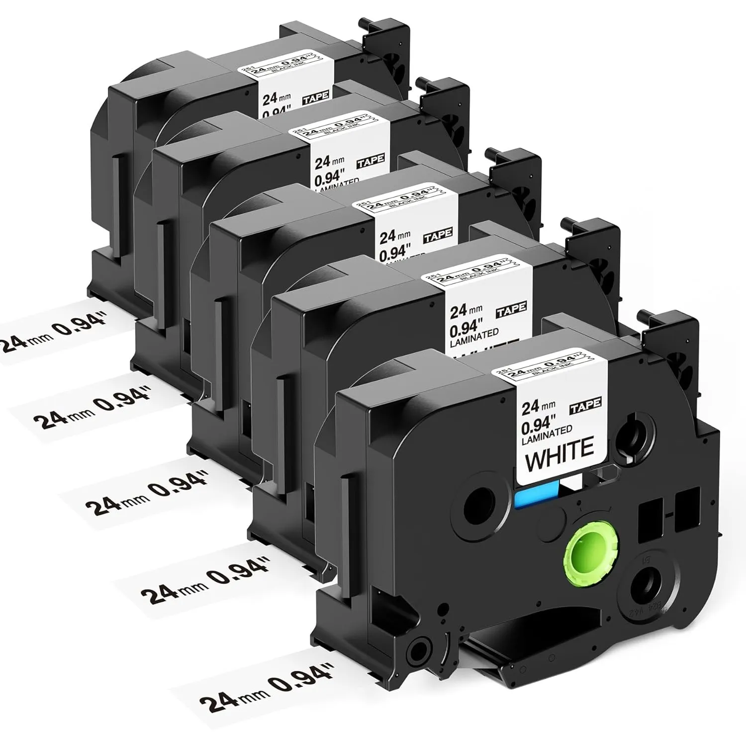 TZe-251 Kompatible mit Brother P-Touch Bänder 24mm 0.94 TZe251 Schriftband