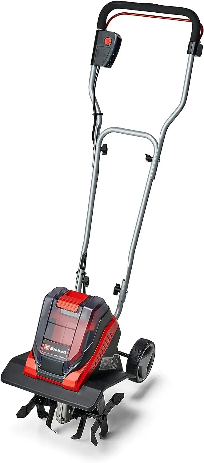 Einhell Akku-Bodenhacke GE-CR 30 Li-Solo Power X-Change (Lithium-Ionen 36V, 2-Punkt-Sicherheitsschalter, klappbarer Füh…
