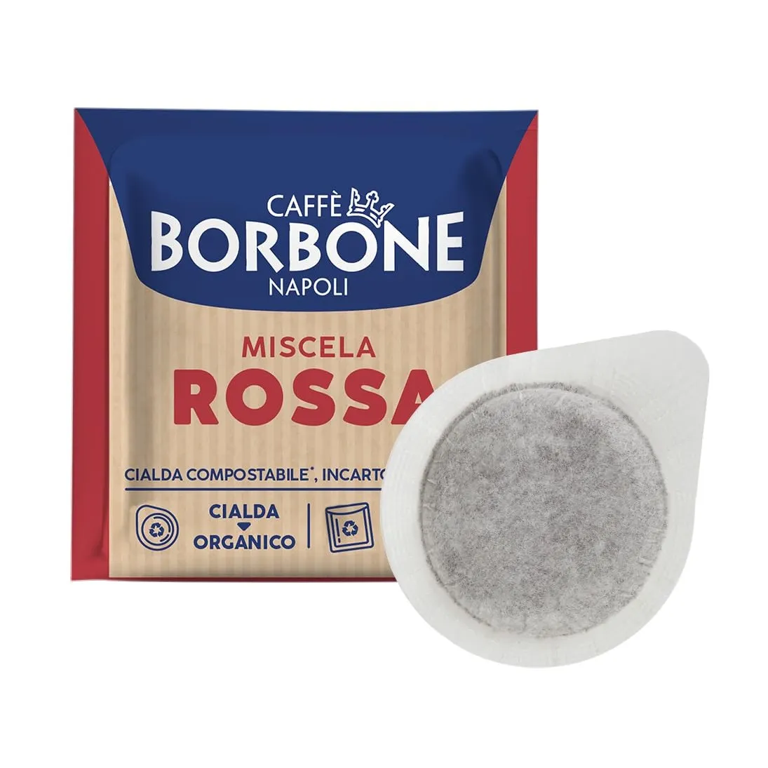 Caffè Borbone Kompostierbare Kaffeepads, Rote Kaffeemischung - 150 Pads - Umweltfreundliche Verpackung - Kompatibel mit…