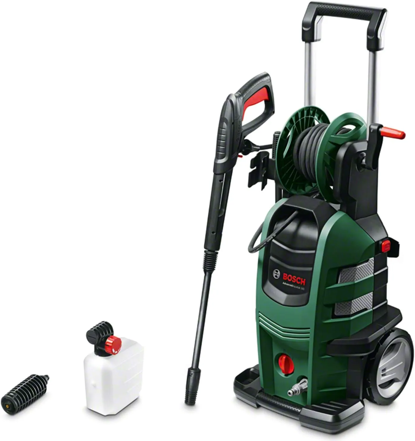 Bosch AdvancedAquatak 160 Hochdruckreiniger - 2600 Watt, 160 bar, 570 l/h, vielseitige Reinigungsmöglichkeiten, kompakt…