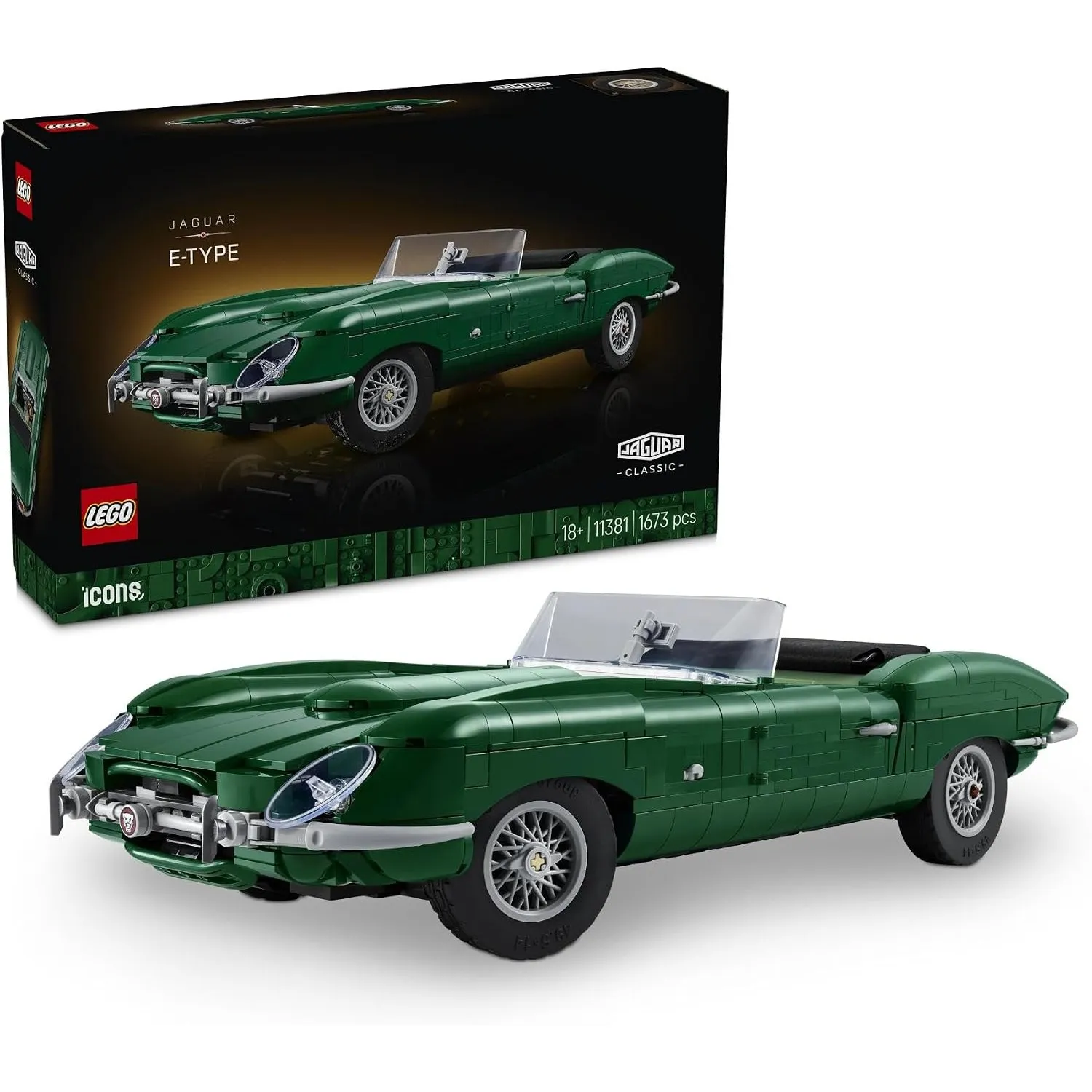 LEGO Icons Jaguar E-Type 11381