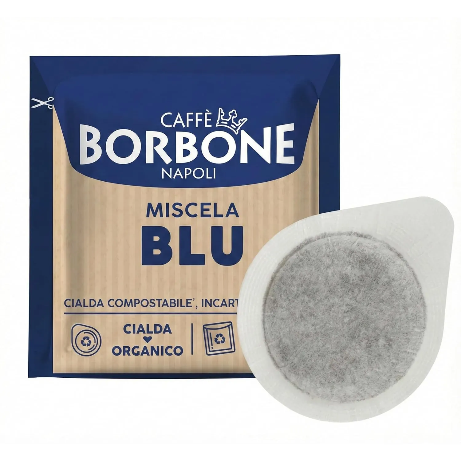 CAFFÈ BORBONE BLU Espresso Pads / Cialde, 150 Stück