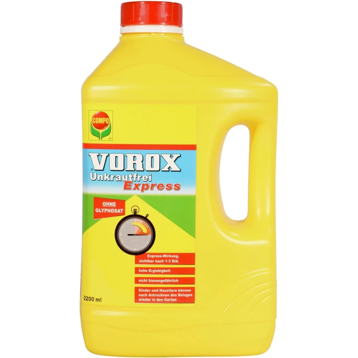 VOROX Unkrautfrei Express - Bekämpfung von Unkräutern an Zierpflanzen, Obst und Gemüse, wirkt gegen Algen, Moos und meh…
