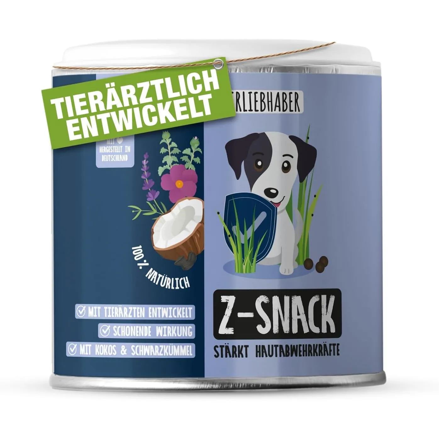 Z-Snack natürliches Leckerli für die Saison – Stärkt die Hautabwehrkräfte | Tierärztlich entwickelte Drops für Wald und…