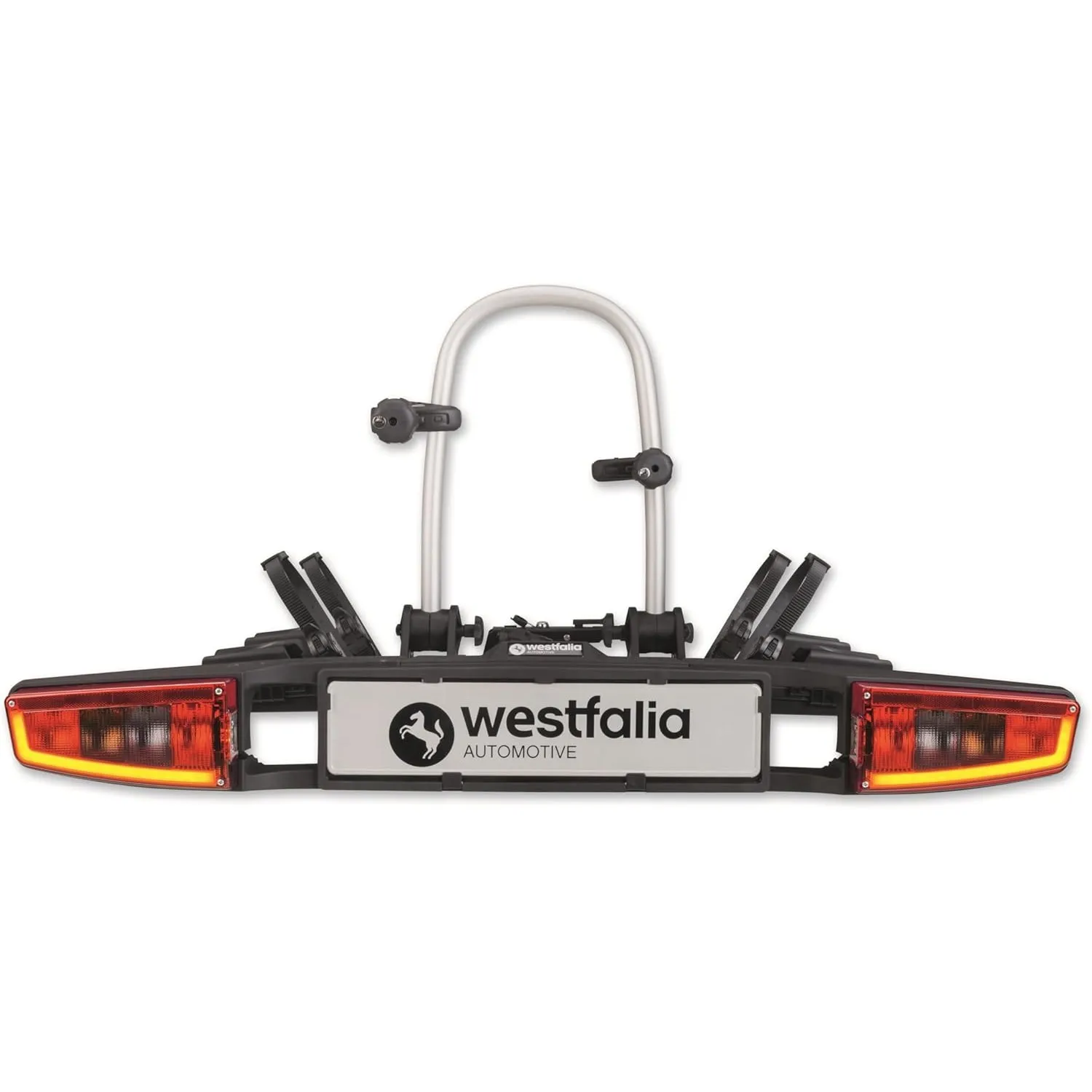 Westfalia Bikelander Fahrradträger für die Anhängerkupplung | Kupplungsträger für 2 Fahrräder | E-Bike geeignet | zusam…