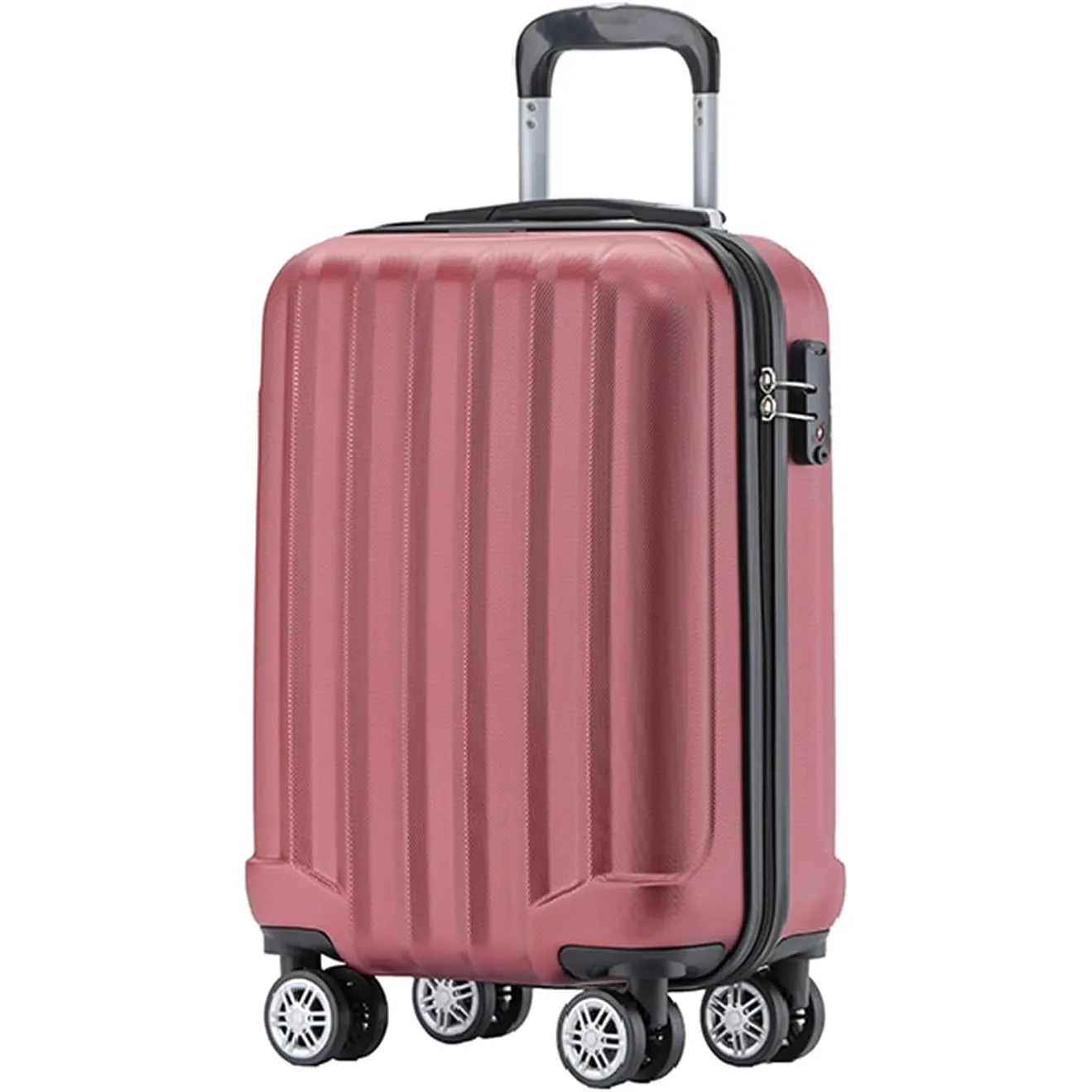 BEIBYE Handgepäck Koffer 55x35x20 cm, Hartschalenkoffer mit TSA Schloss & 360° Rollen, Leichter Kabinenkoffer aus ABS, …