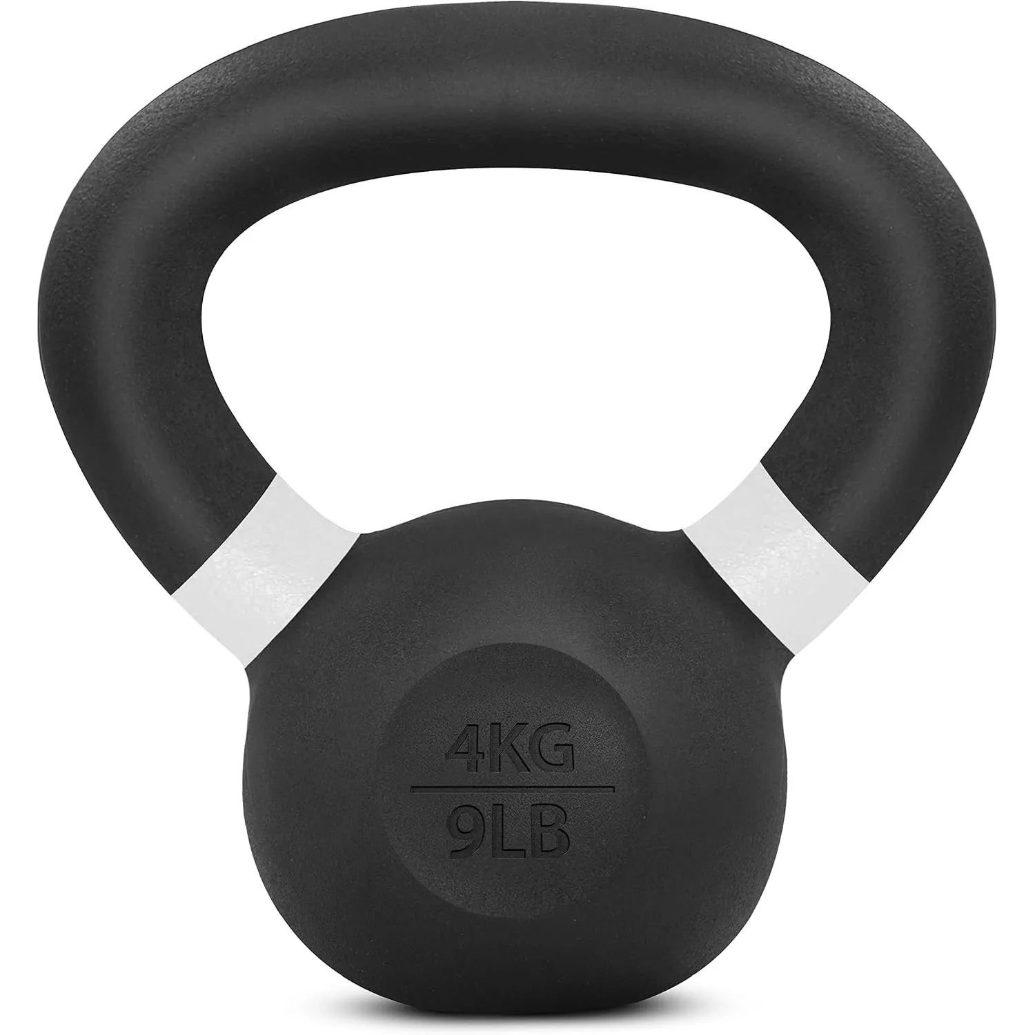 Yes4All 4-32kg Powdercoat Kettlebell aus Gusseisen, Schwunghantel, Kugelgewicht
